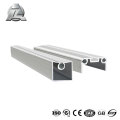 6061-T6 carpa de aluminio duradero, perfil de keder russ para bungalow de cabaña